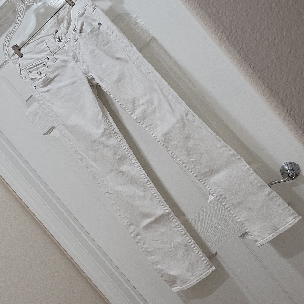 True Religion white pants